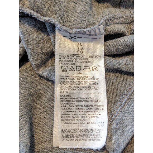 Old Navy Soft Washed T Shirt Gray Graphic Tee Mens XL Mountain Nature Canada - Picture 5 of 5